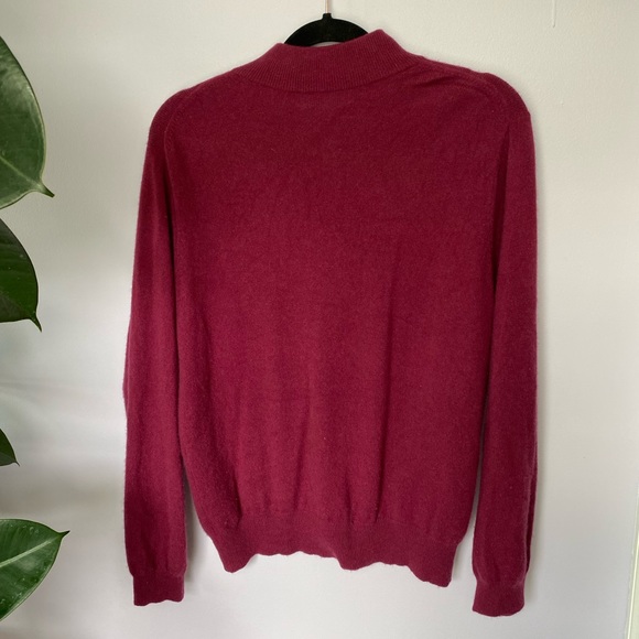 Charter Club | Mock Neck 2 Ply Cashmere Sweater - Picture 2 of 3
